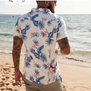 California Cowboy High Water Beach Shirt. Size XL.